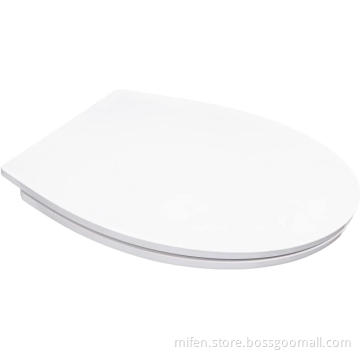 Fanmitrk white toilet seat soft close with quick release